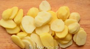 Постная картофельная запеканка с грибами Запеченная картошка с грибами в духовке постный
