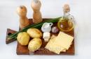 Запеченная картошка с сыром в духовке рецепт с фото Картофель с сыром в духовке
